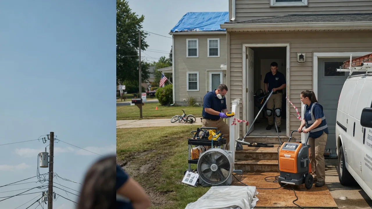 Water Damage Repair in Niotaze, KS near me